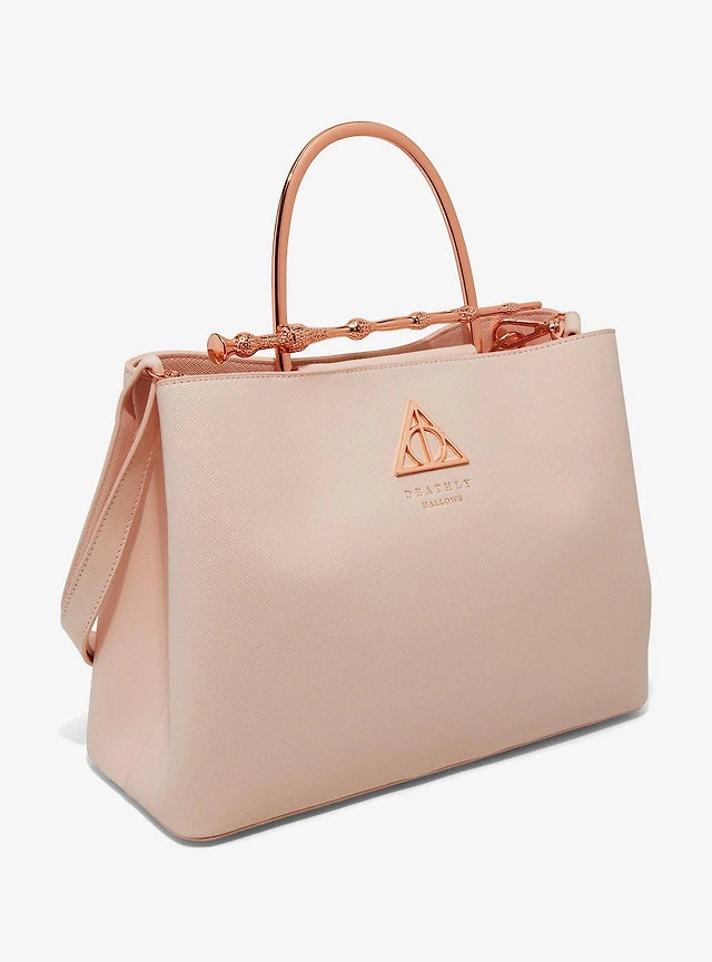 Bolsa Loungefly Reliquias | Rosa Blush & Rose Gold
